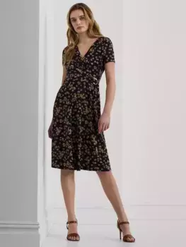 Платье Ralph Lauren Lauren Ralph Lauren Karlee Floral, цвет navy/multi