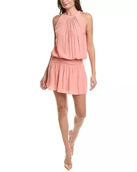 Платье Ramy Brook Paris с заниженной талией, розовый