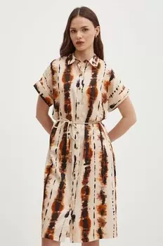 Платье RAVIN из хлопка La Petite Franaise, бежевый