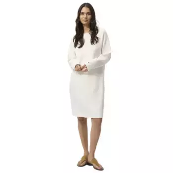 Платье Redgreen Dawn Sweat long sleeve midi, белый