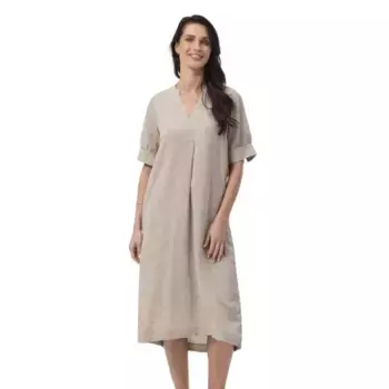 Платье Redgreen Divine 3/4 Sleeve Midi, бежевый