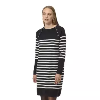 Платье Redgreen Dune long sleeve midi, черный