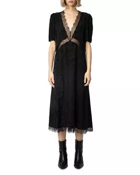 Платье Redox Jac Chaines Noir Zadig & Voltaire, черный