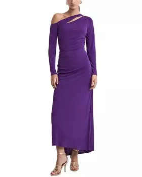 Платье Рейсс Дельфин Reiss, цвет plum