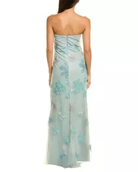 Платье Rene Ruiz в форме сердца, фиолетовый