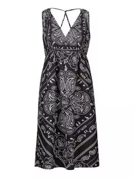 Платье Replay, цвет white/black