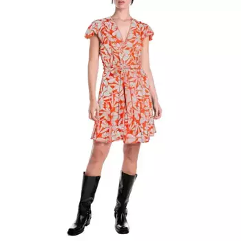 Платье Replay W9112.000.75014 short sleeve short, оранжевый