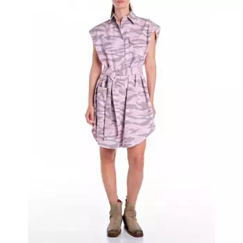 Платье Replay W9161.000.75009 sleeveless short, розовый