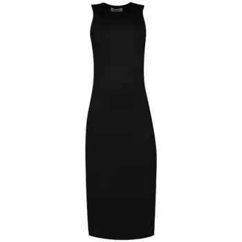 Платье Replay W9163.000.23747 sleeveless midi, черный
