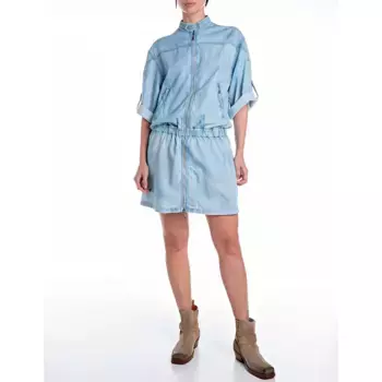 Платье Replay W9220.000.54E87B 3/4 sleeve short, синий