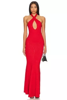 Платье retrofete Verona, красный