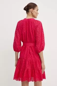 Платье RFLAM из хлопка Morgan, розовый