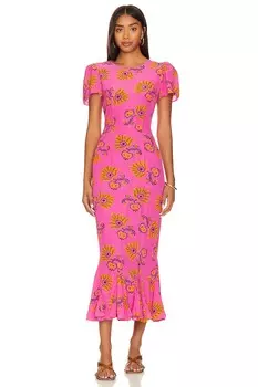 Платье Rhode x REVOLVE Lulani, цвет Mulberry Toulon