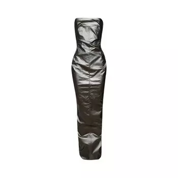 Платье Rick Owens Strapless Bustier Gown, цвет Gun Metal