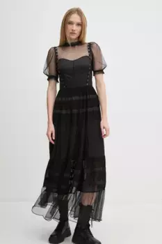 Платье РИЛА AllSaints, черный