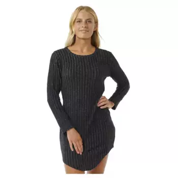 Платье Rip Curl New Cosy midi, черный