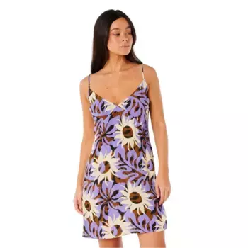 Платье Rip Curl Sun Drenched short, фиолетовый