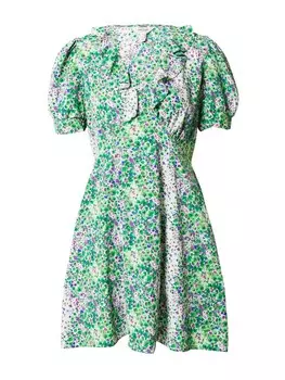 Платье River Island, зеленый
