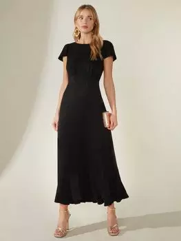 Платье Ro&Zo Phoebe с овальной спинкой, черный