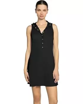 Платье Robin Piccone Amy Hoodie, черный