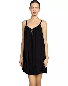 Платье Robin Piccone Summer A-Lined Dress, черный