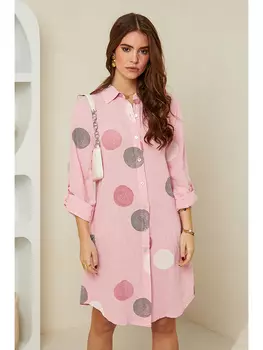 Платье Rodier Lin Leinen, розовый