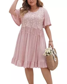 Платье РОМАНИССА ROMANISSA, розовый