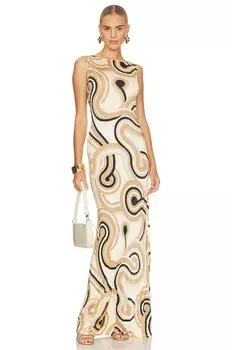 Платье Ronny Kobo Tobi, цвет Tonal Swirl