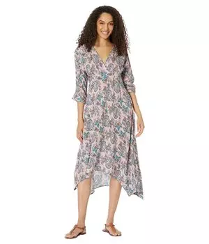 Платье Roper, Romantic Prairie Dress in Pink Paisley Print