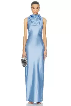 Платье Рошель Staud, цвет Periwinkle