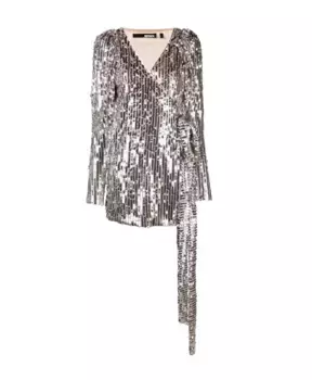 Платье Rotate Birger Christensen, серый