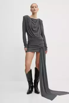 Платье Rotate, серый