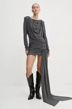 Платье Rotate, серый