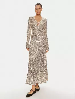 Платье Rotate, золотой