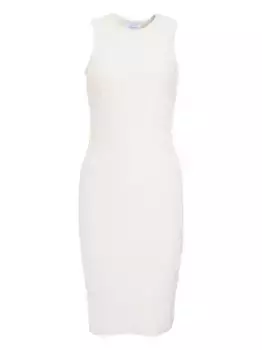 Платье Rowing OFF-WHITE, белый