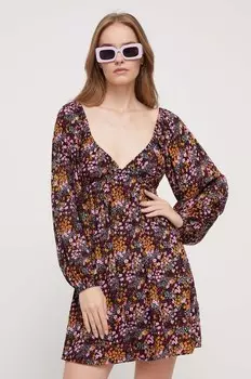 Платье Roxy, фиолетовый