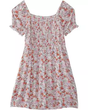 Платье Roxy Free The Animal Dress, цвет Tiger Lily Autumn Ditsy