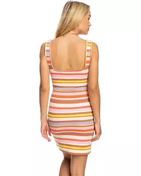 Платье Roxy Kate Bosworth Bodycon Dress, цвет Vermillon Sun Struck Stripe