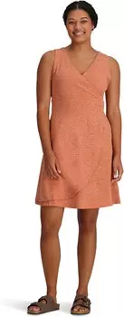 Платье Royal Robbins Featherweight Knit Dress, цвет Baked Clay Nisene Print