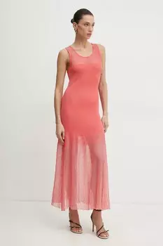 Платье розовое Pinko, розовый
