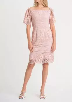 Платье розового цвета в румянах Joseph Ribkoff
