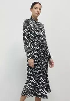 Платье-рубашка A POIS - Maxi dress Calliope, черный