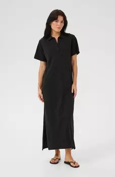 Платье-рубашка ABBYMW POLO My Essential Wardrobe, черный
