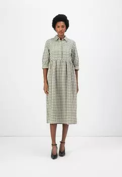 Платье-рубашка ADELE MIDI DRESS Barbour, зеленый