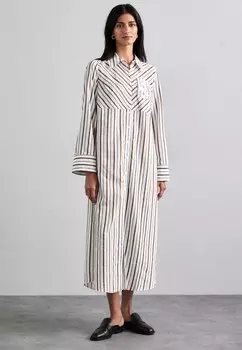 Платье-рубашка ADENA Baum und Pferdgarten, песочный