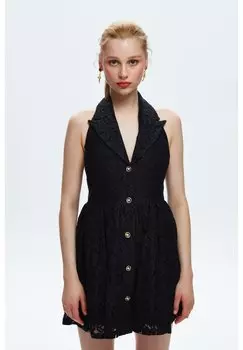 Платье-рубашка adL, черный