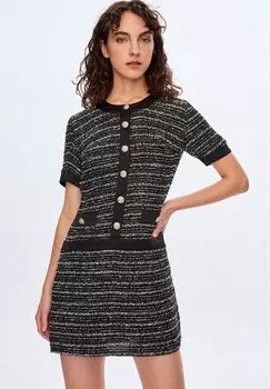 Платье-рубашка adL, черный