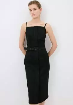 Платье-рубашка adL, черный