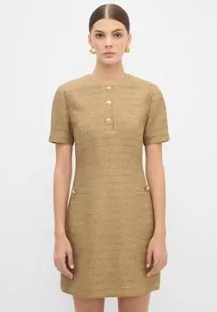 Платье-рубашка adL, золотой