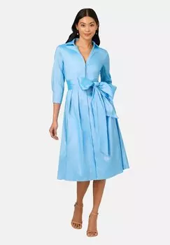 Платье-рубашка Adrianna Papell, синий